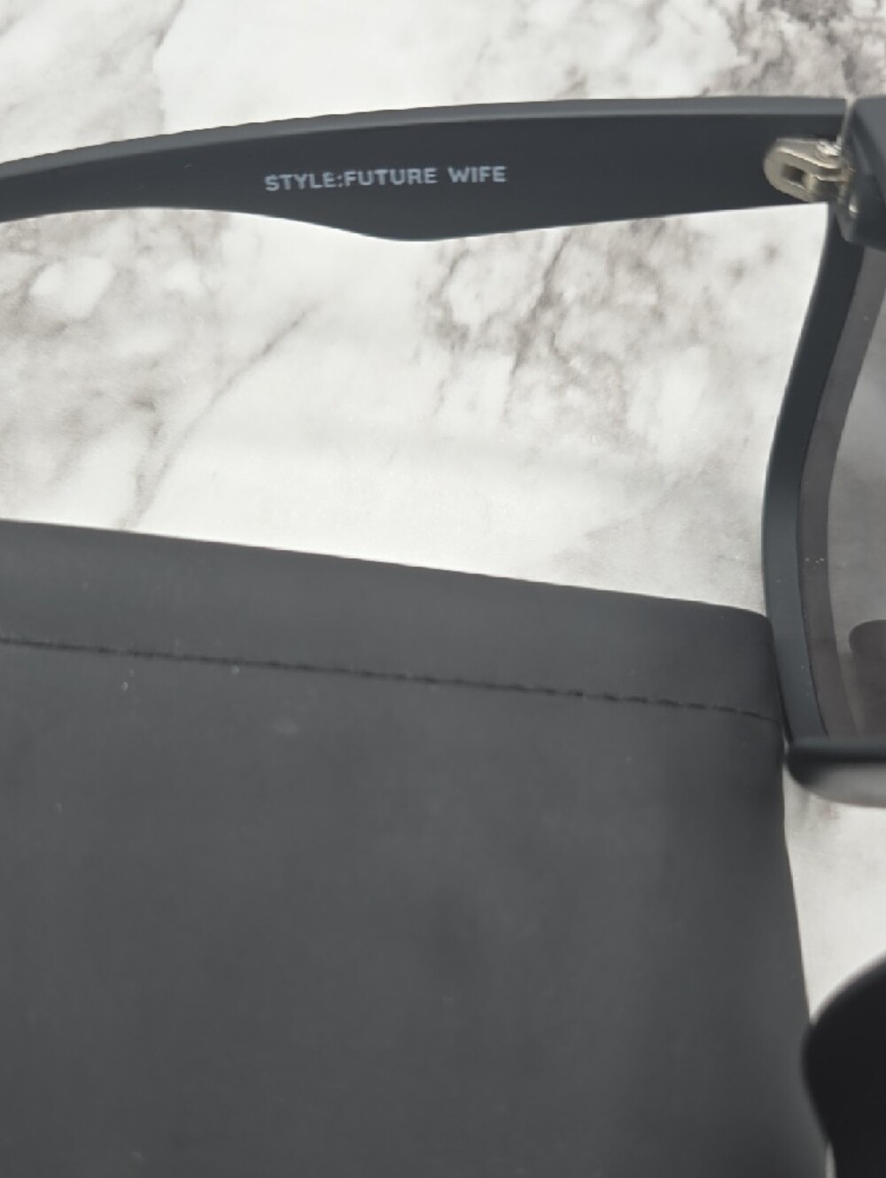 Topfoxx Black Future Wife Sunglasses - Picture 3 of 5